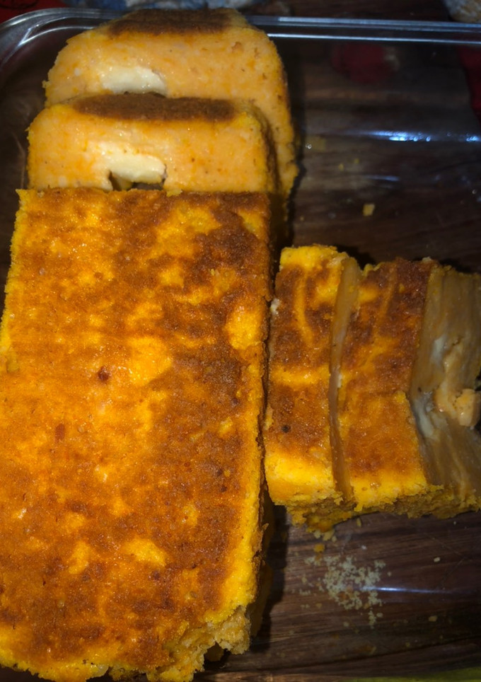 Una foto de Budín de calabaza y queso cremoso😋