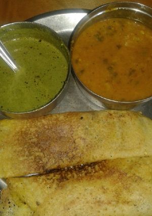 A picture of Crispy dhosha.
