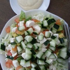 A picture of Japanese salad.