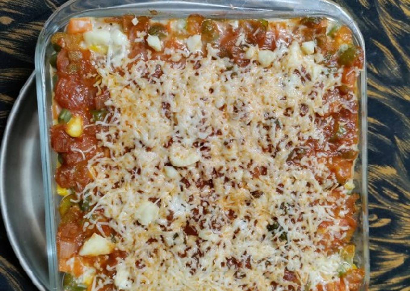 Bread lasagna