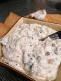 Rillette d'aile de raie au poivre vert