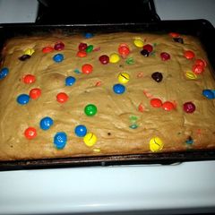 A picture of Blondie blast (M&M blondie).