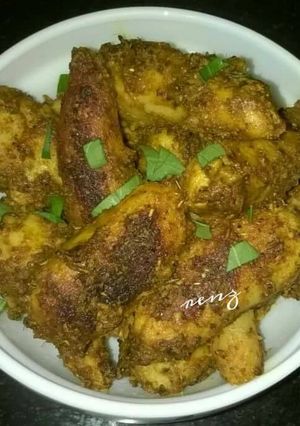 A picture of Chatpati Arbi Masala Fry.