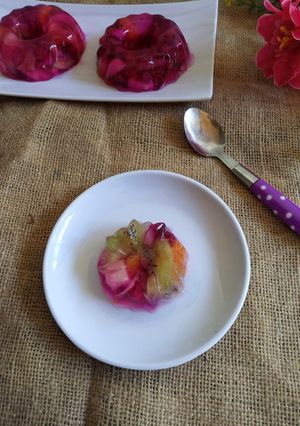 Foto resep Puding Buah