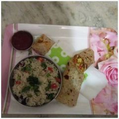 Paneer kathi roll A picture of Paneer kathi roll.