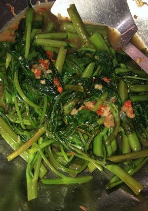Foto resep Tumis kangkung terasi