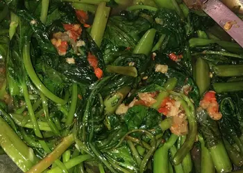 Cara Memasak Cepat Tumis kangkung terasi Sedap