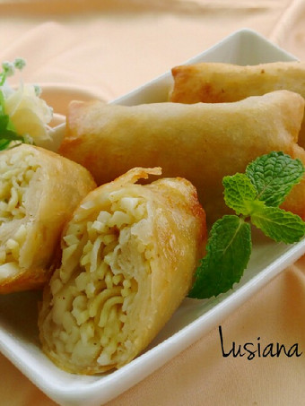 Anti Ribet, Memasak Lumpia Goreng isi rebung+indomie Sederhana Dan Enak