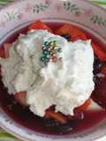 Frutas con queso fresco al aroma de cardamomo