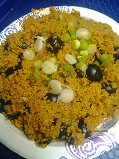 A picture of Olive Couscous.