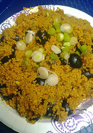 A picture of Olive Couscous.