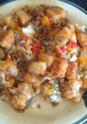 A picture of Mexi tots.