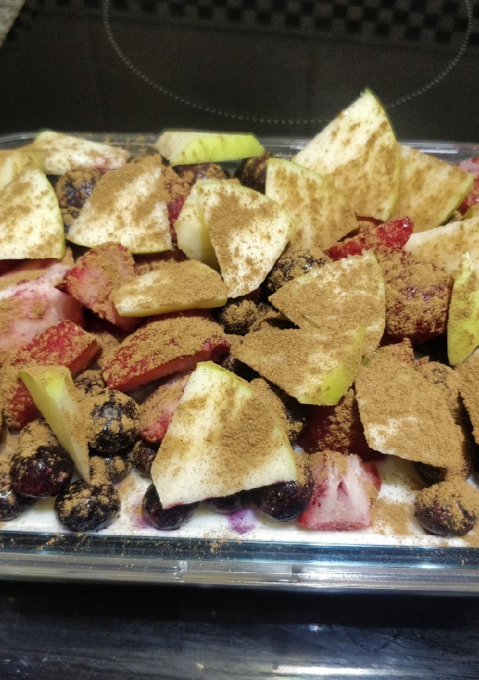 Una foto de Cheesecake Tarta de queso baja en calorías (360kcal)
