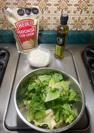Una foto de Ensalada 🥗 @Jauregrill