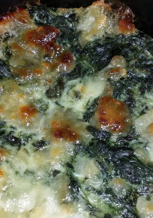 A picture of Spinach pie.