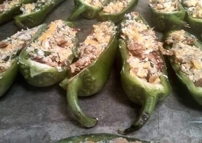 Stuffed jalapeños