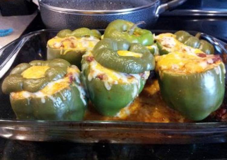 Simple Way to Make Ultimate Stuffed Green Bell Peppers