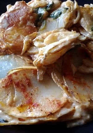 A picture of Stove top Scalloped Potatoes.