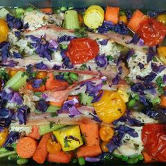 A picture of Colorful Chicken Roast.