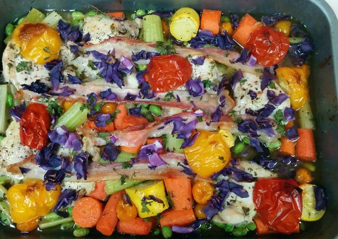 Steps to Prepare Award-winning Colorful Chicken Roast