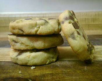 Unique Cuisine PB  Chocolate Chip Shortbread Cookies Savory Delicious