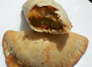 Una foto de Empanadas veganas al horno