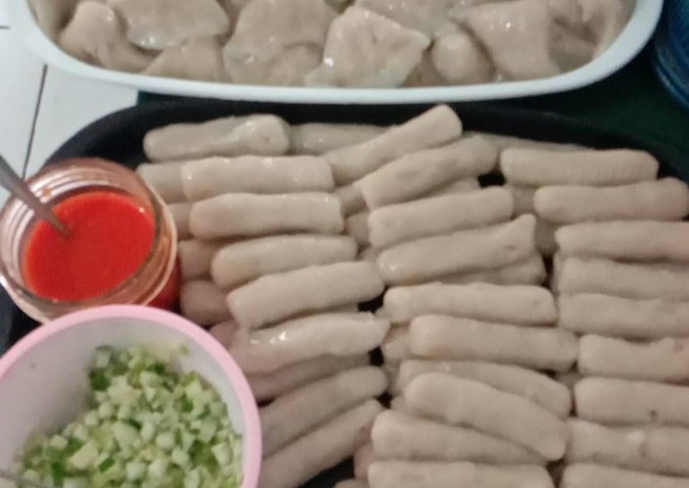 Pempek ikan kakap