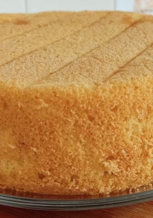A picture of Basic Vanilla Sponge 😍😍.