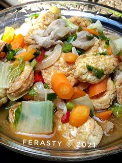 Foto resep Sapo Tahu Sayur