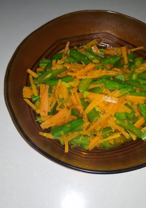 Foto resep Tumis buncis wortel