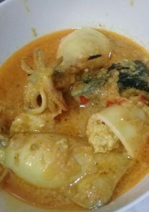 Foto resep #17. Gulai Cumi isi Tahu