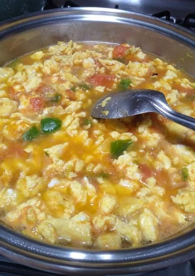 Una foto de Huevo con chile