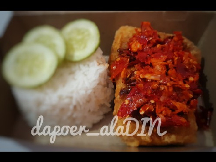 Cara Gampang Membuat Martabak tahu crispy sambel geprek yang Lezat Sekali