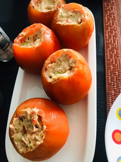 Una foto de Tomates rellenos
