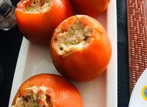 Una foto de Tomates rellenos