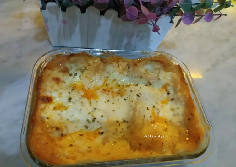 Siap Saji Lasagna Cheese Panggang Ala Warteg