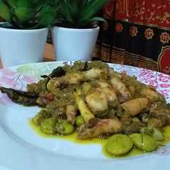 Cumi Pete Sambal Hijau রেসিপির প্রধান ছবি