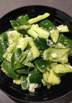 A picture of Cucumber Salad.