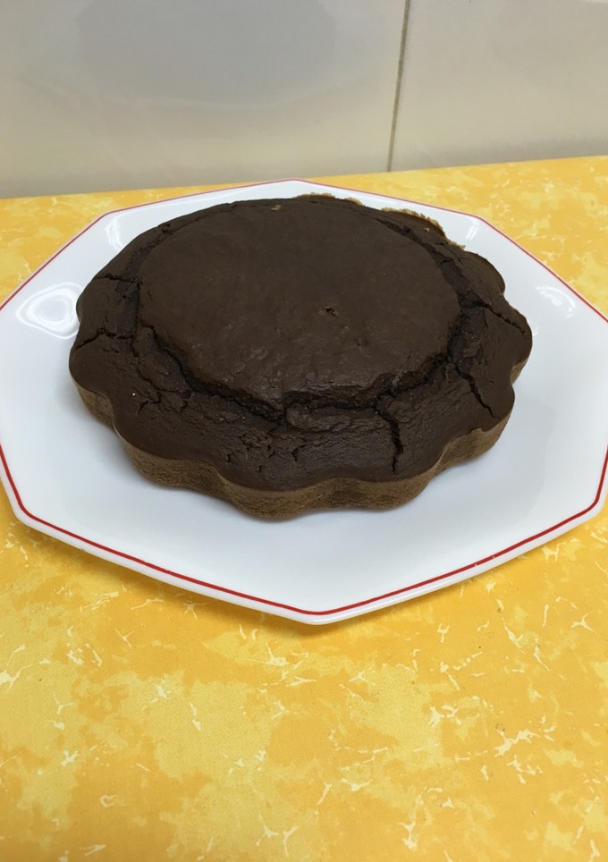 Una foto de Bizcocho fitness de avena y chocolate
