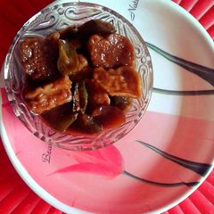 A picture of Chilli paneer.