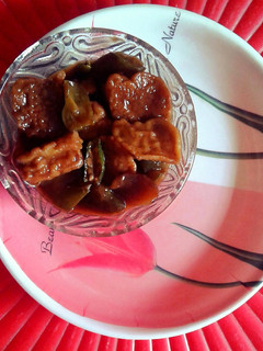 A picture of Chilli paneer.