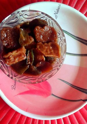 A picture of Chilli paneer.