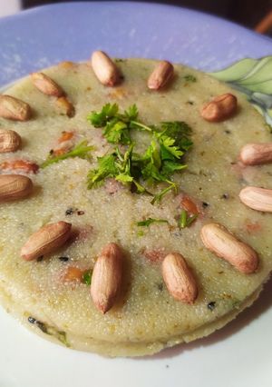 पीनट उपमा (peanut upma recipe in Hindi) रेसिपी मुख्य फोटो