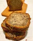 Budín light de banana y naranja🍞