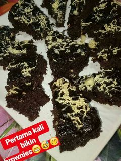 Foto resep Brownis nutricake simple