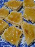 Galles chatas de naranja y Maizena