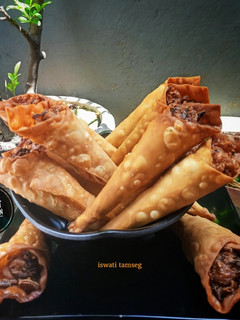 Foto resep Pangsit isi Pajeon (pancake korea)