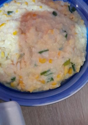 Foto resep Bubur jagung menu yg lagi sakit