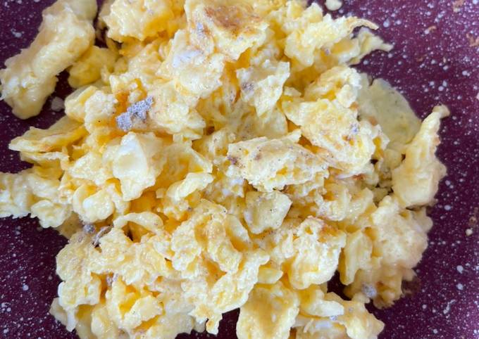 Resep Scramble Egg Ala Mcd Oleh Cicil Mahardani Cookpad