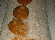 Una foto de pionono de vainilla
